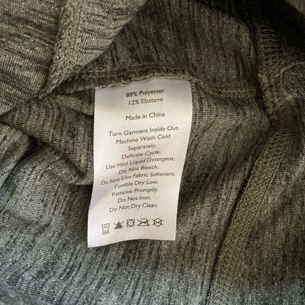 Eddie Bauer | Women’s Athletic Heather Green Leggings - Picture 7 of 8